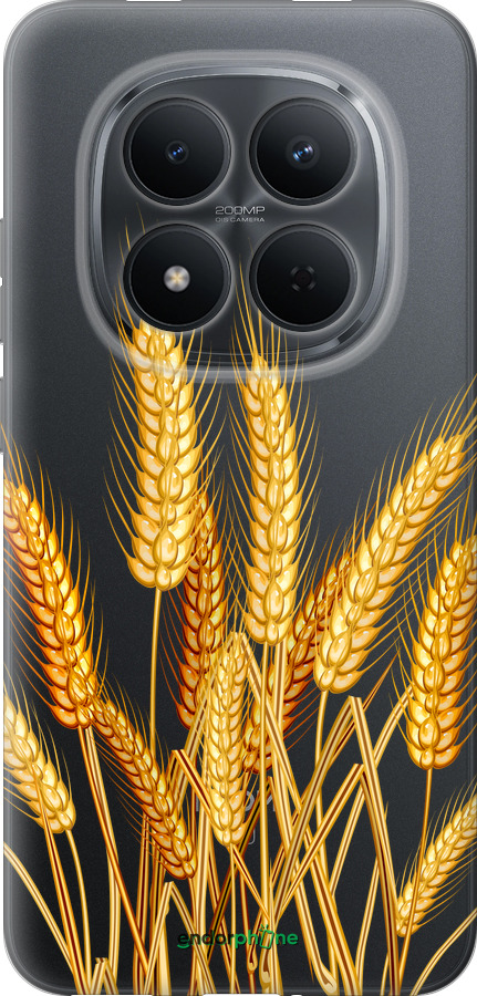 Силиконовый чехол Колоски пшеници для Xiaomi Redmi Note 15 Pro 5G - 5866u-4154 изображение 