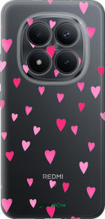Силиконовый чехол Сердечки 2 для Xiaomi POCO M8 PRO - 4763u-6651 изображение 