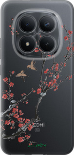 Силиконовый чехол Сакура v2 для Xiaomi POCO M8 PRO - 5538u-6651 изображение 