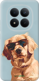 Силиконовый чехол Пес в очках для Xiaomi POCO M8 PRO - 6381u-6651 изображение 