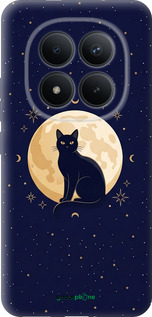 Силиконовый чехол Cute Cat Celestial/Witchy для Xiaomi POCO M8 PRO - 6787u-6651 изображение 