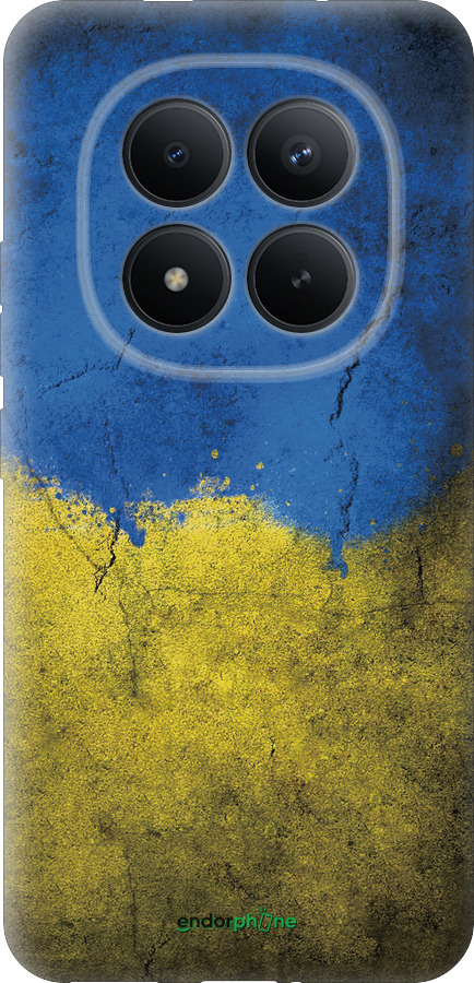 Силиконовый чехол Флаг Украины 2 для Xiaomi POCO M8 PRO - 401u-6651 изображение 
