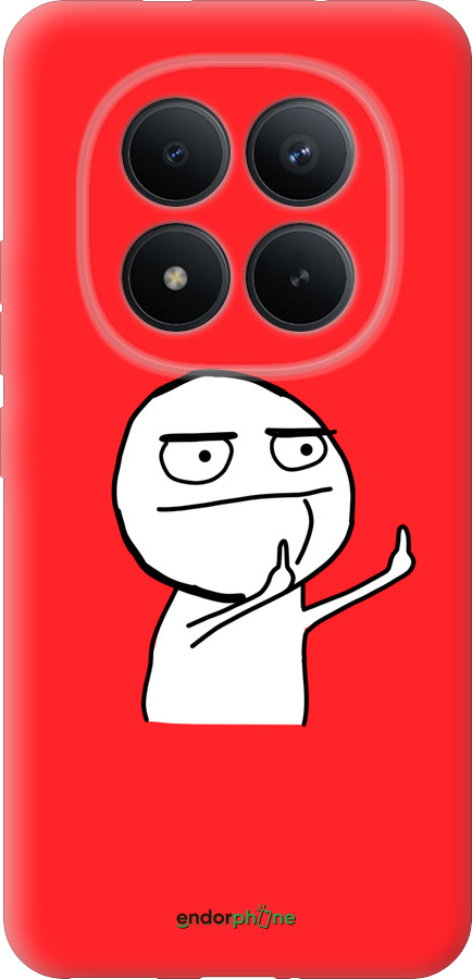 Силіконовий чехол Мем для Xiaomi POCO M8 PRO - 4578u-6651 изображение 