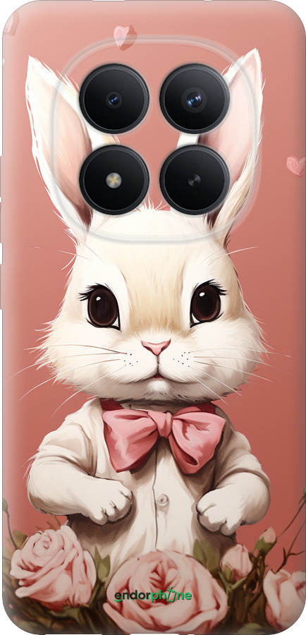 Силіконовий чехол Зайчик для Xiaomi POCO M8 PRO - 5669u-6651 изображение 