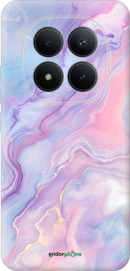 Силиконовый чехол Нежный мрамор для Xiaomi POCO M8 PRO - 6310u-6651 изображение 