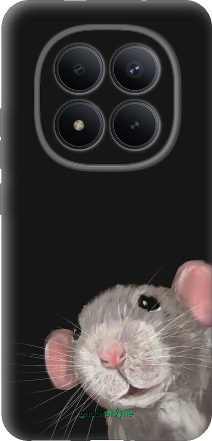 Силиконовый чехол The Peeking Rat для Xiaomi POCO M8 PRO - 6442u-6651 изображение 