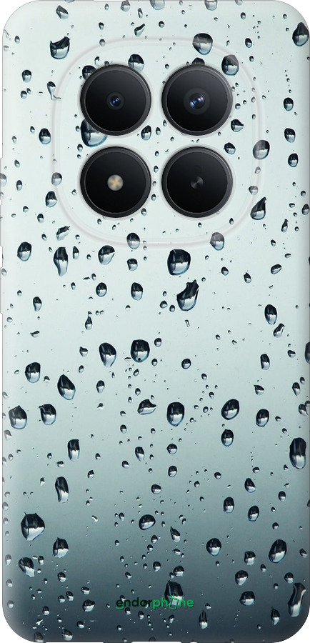 Силиконовый чехол Стекло в каплях для Xiaomi POCO M8 PRO - 848u-6651 изображение 