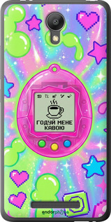 2D пластиковый чехол Y2K Aesthetic Retro Pet: Годуй мене кавою для Xiaomi Redmi Note 2 - 6784t-96 изображение 