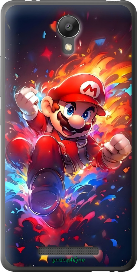 2D пластиковий чехол Супер Маріо для Xiaomi Redmi Note 2 - 6342t-96 изображение 