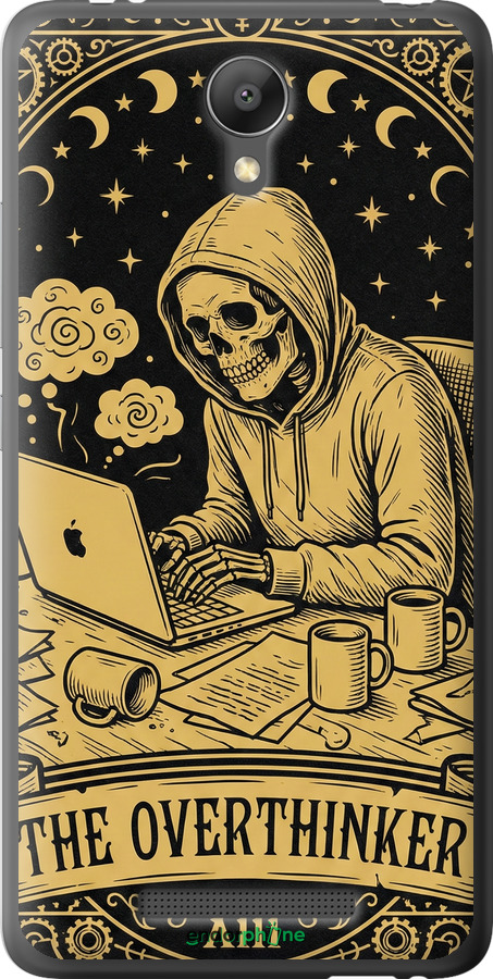 2D пластиковий чехол The Overthinker для Xiaomi Redmi Note 2 - 6774t-96 изображение 