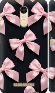 3D пластиковый матовый чехол 'Coquette Ribbons Dark Coquette' для Xiaomi Redmi Note 3 изображение 1