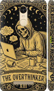 3D пластиковий матовий чехол The Overthinker для Xiaomi Redmi Note 3 pro - 6774m-335 изображение 