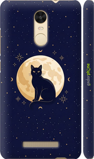3D пластиковый матовый чехол Cute Cat Celestial/Witchy для Xiaomi Redmi Note 3 - 6787m-95 изображение 