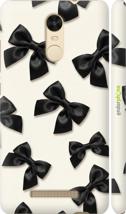 3D пластиковый матовый чехол Dark Coquette для Xiaomi Redmi Note 3 pro - 6765m-335 изображение 