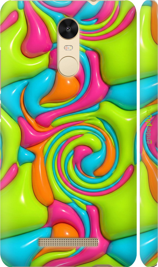 3D пластиковый глянцевый чехол Y2K Jelly Dream для Xiaomi Redmi Note 3 pro - 6780c-335 изображение 