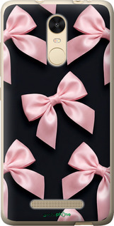 2D пластиковый чехол Coquette Ribbons Dark Coquette для Xiaomi Redmi Note 3 pro - 6767t-335 изображение 