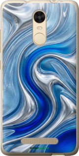 2D пластиковый чехол 'Liquid Chrome' для Xiaomi Redmi Note 3 pro изображение 9