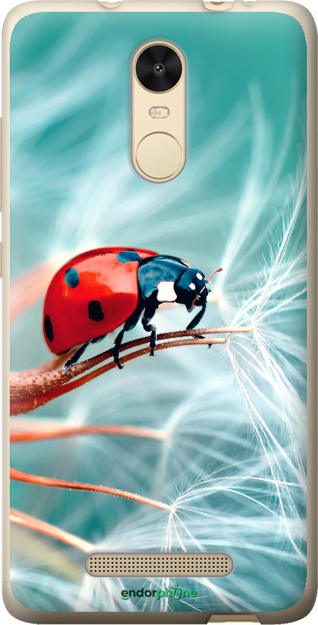 2D пластиковый чехол Божья коровка для Xiaomi Redmi Note 3 - 6049t-95 изображение 
