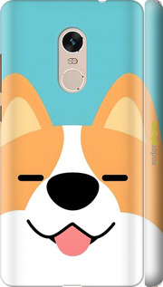3D пластиковый матовый чехол Корги для Xiaomi Redmi Note 4 - 6280m-352 изображение 