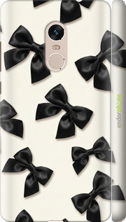 3D пластиковий матовий чехол Dark Coquette для Xiaomi Redmi Note 4 - 6765m-352 изображение 