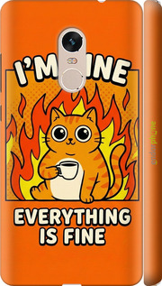 3D пластиковый матовый чехол 'Funny Cat' для Xiaomi Redmi Note 4 изображение 5