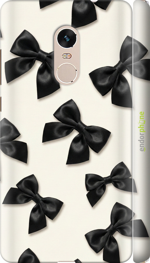 3D пластиковий матовий чехол Dark Coquette для Xiaomi Redmi Note 4 - 6765m-352 изображение 