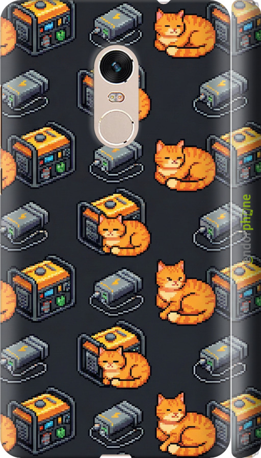 3D пластиковый матовый чехол Autonomous Zone для Xiaomi Redmi Note 4 - 6771m-352 изображение 