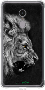 Силикон с усиленными углами чехол Лев для Xiaomi Redmi Note 4 - 1080sp-352 изображение 
