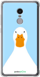 Силіконовий протиударний с посиленими кутами чехол Гусак для Xiaomi Redmi Note 4 - 6350sp-352 изображение 