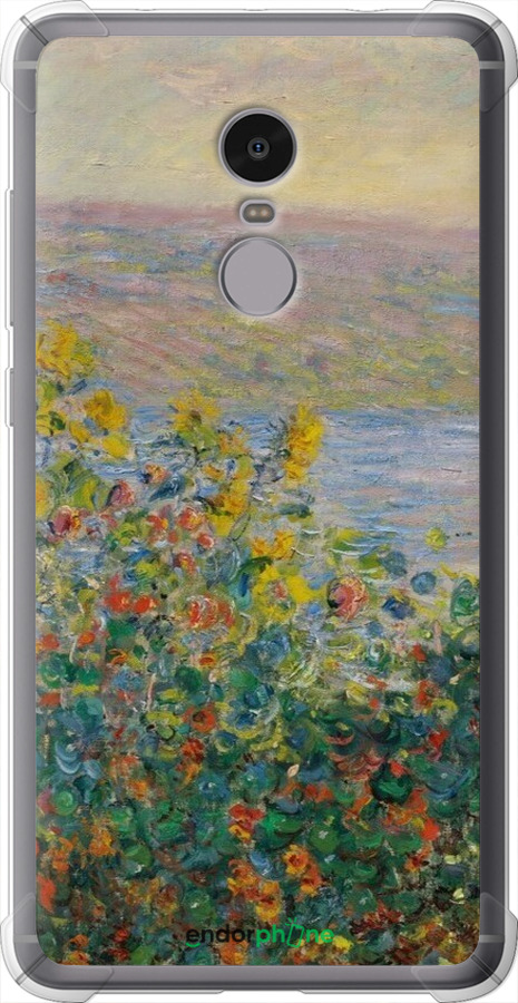 Силикон с усиленными углами чехол Пейзаж для Xiaomi Redmi Note 4 - 6445sp-352 изображение 