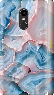3D пластиковый матовый чехол Мрамор для Xiaomi Redmi Note 4X - 6306m-951 изображение 