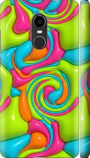 3D пластиковый матовый чехол Y2K Jelly Dream для Xiaomi Redmi Note 4X - 6780m-951 изображение 