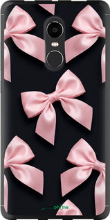 Силиконовый чехол Coquette Ribbons Dark Coquette для Xiaomi Redmi Note 4X - 6767u-951 изображение 