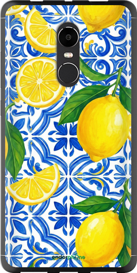 Силиконовый чехол Grocery Girl Italian Summer для Xiaomi Redmi Note 4X - 6766u-951 изображение 