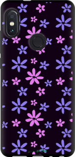 TPU чехол с  цветами для Xiaomi Redmi Note 5 - 6258b-1516 изображение 