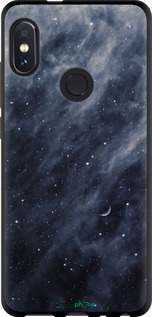 TPU чехол Сині хмари, Синій місяць для Xiaomi Redmi Note 5 - 6398b-1516 изображение 