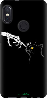 TPU чехол Кошка для Xiaomi Redmi Note 5 Pro - 6505b-1353 изображение 
