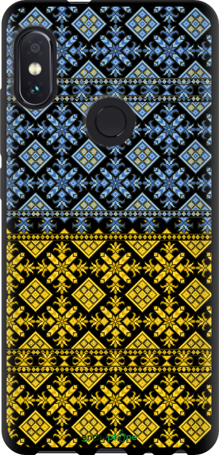 TPU чехол Жовто-блакитна вишиванка для Xiaomi Redmi Note 5 - 1169b-1516 изображение 