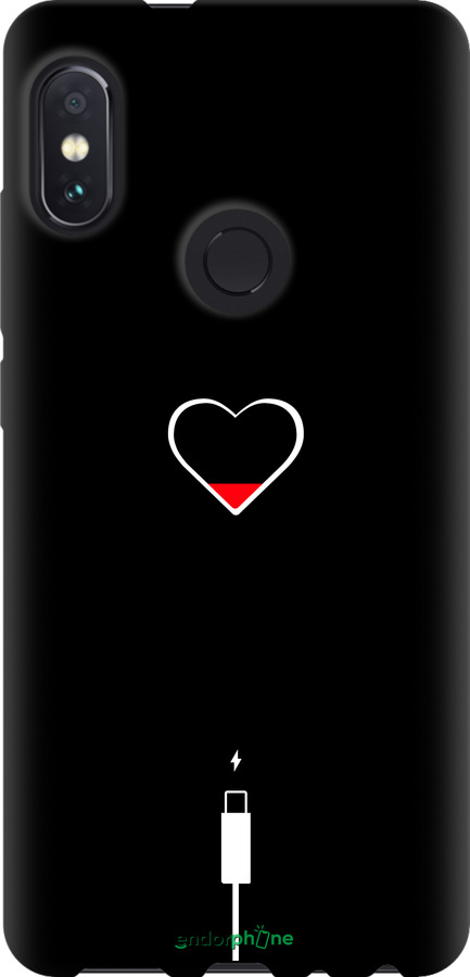 TPU чехол Подзарядка сердца для Xiaomi Redmi Note 5 - 4274b-1516 изображение 
