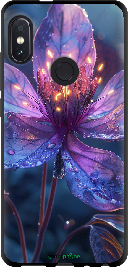 TPU чехол Магічна квітка для Xiaomi Redmi Note 5 - 6038b-1516 изображение 