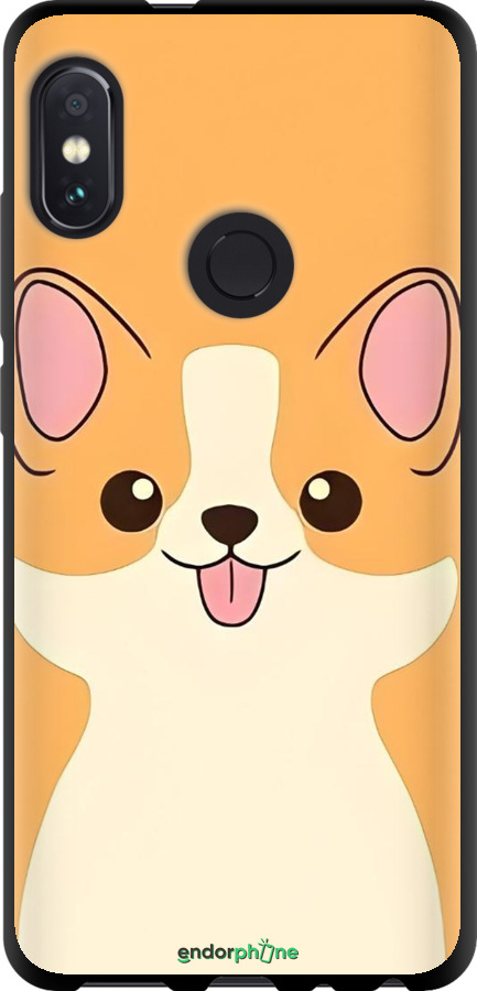 TPU чехол Милый пес для Xiaomi Redmi Note 5 - 6296b-1516 изображение 