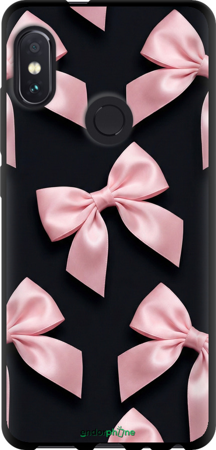 TPU чехол Coquette Ribbons Dark Coquette для Xiaomi Redmi Note 5 Pro - 6767b-1353 изображение 