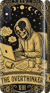 3D пластиковый матовый чехол 'The Overthinker' для Xiaomi Redmi Note 5 Pro изображение 1