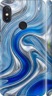 3D пластиковый матовый чехол 'Liquid Chrome' для Xiaomi Redmi Note 5 изображение 9