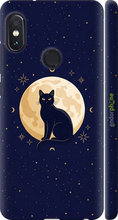 3D пластиковый матовый чехол 'Cute Cat Celestial/Witchy' для Xiaomi Redmi Note 5 изображение 17
