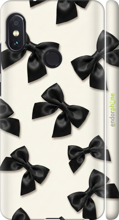 3D пластиковый матовый чехол Dark Coquette для Xiaomi Redmi Note 5 Pro - 6765m-1353 изображение 