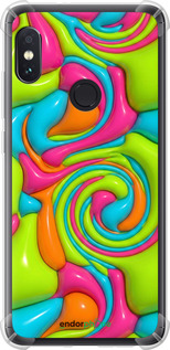 Силіконовий протиударний с посиленими кутами чехол Y2K Jelly Dream для Xiaomi Redmi Note 5 - 6780sp-1516 изображение 