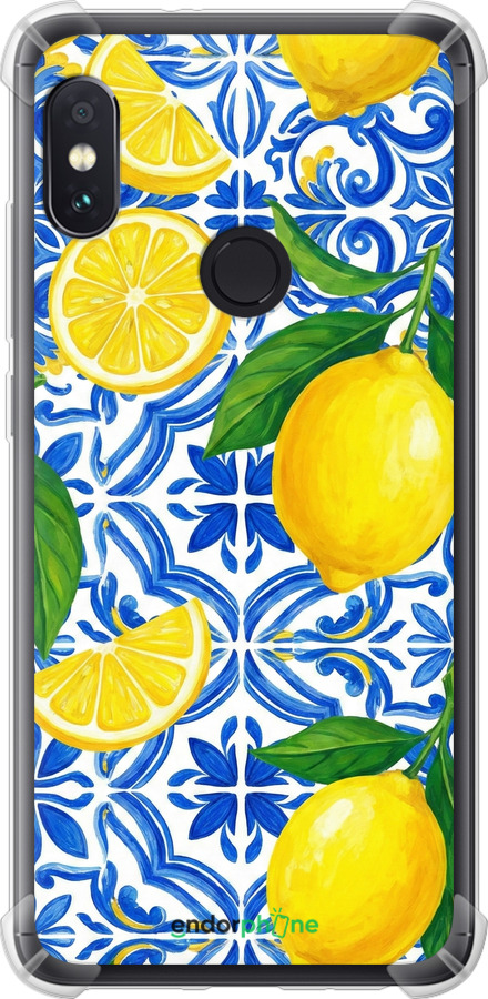 Силіконовий протиударний с посиленими кутами чехол Grocery Girl Italian Summer для Xiaomi Redmi Note 5 Pro - 6766sp-1353 изображение 