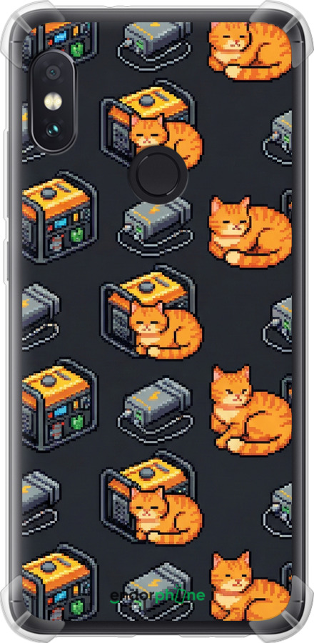 Силикон с усиленными углами чехол Autonomous Zone для Xiaomi Redmi Note 5 Pro - 6771sp-1353 изображение 