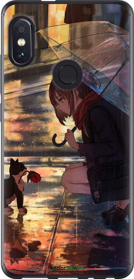 Силіконовий чехол Anime для Xiaomi Redmi Note 5 - 6609u-1516 изображение 